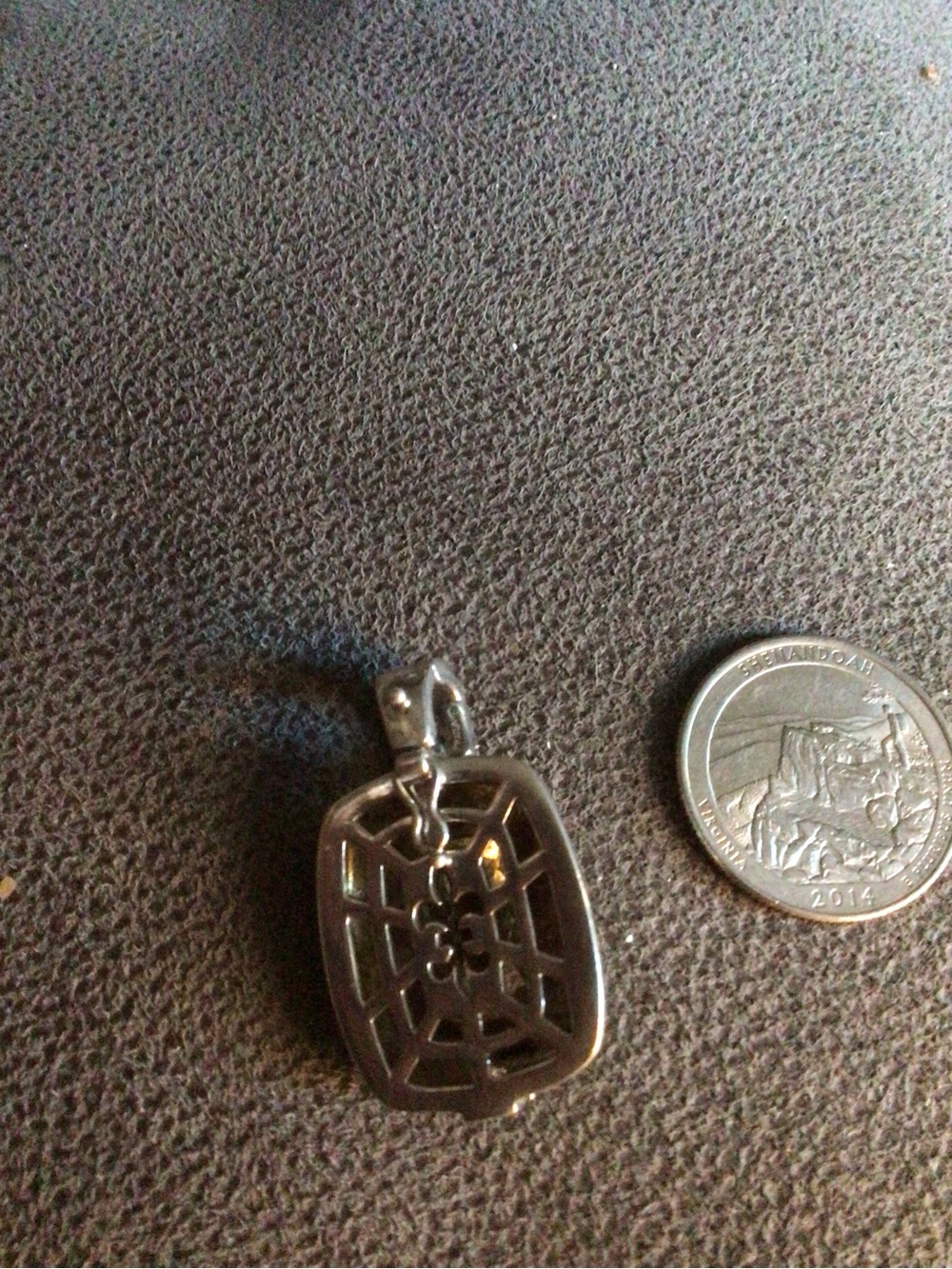 Judith Ripka Citrine Enhancer - Picture 2 of 6